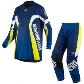 KIT CALCA CAMISA ASW IMAGE 24 WAY AZUL MARINHO BRANCO