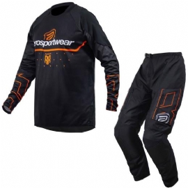 KIT CALCA CAMISA ASW RANGER 24 PRETO LARANJA FLUOR