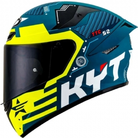 CAPACETE KYT TT COURSE FUSELAGE MATT YELLOW
