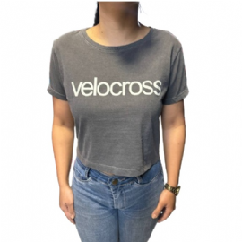 CROPPED FEMININO VELOCROSS ESTONADO WIDE OPEN