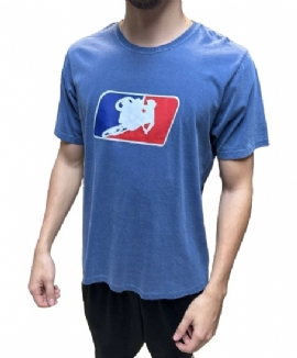 CAMISETA AMA SUPERCROSS ESTONADA AZUL WIDE OPEN