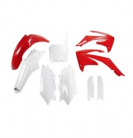 KIT PLASTICOS CRF250R 10 CRF450R 09/10 C/ NUMBER E PROTETOR BENGALA UFO