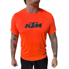 CAMISETA DRY FIT KTM LARANJA NEON