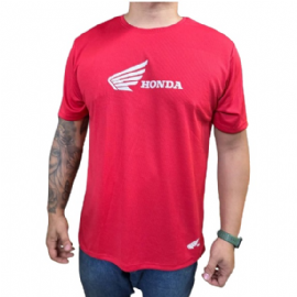 CAMISETA DRY FIT HONDA VERMELHA