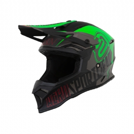 CAPACETE ASW FUSION 20 DASH CHUMBO VERDE PRETO