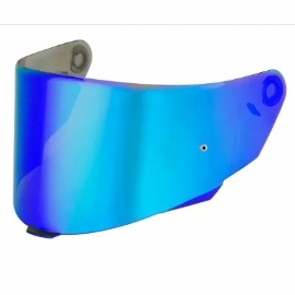 VISEIRA CAPACETE KYT TT COURSE REVO AZUL MOTOVISAO