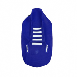 CAPA BANCO WRF250 07/14 WRF450 07/11 YZF250/YZF450 06/09 ULTRA GRIP FACTORY VULCANIZADA AZUL TIRAS BRANCAS C/ ETIQUETA ZOMBIE