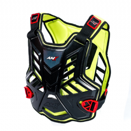 COLETE AMX CONTROL INFANTIL PRETO NEON