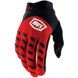 LUVA 100 INFANTIL AIRMATIC RED BLACK