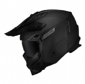 CAPACETE NORISK DARTH II MONOCOLOR MATTE BLACK