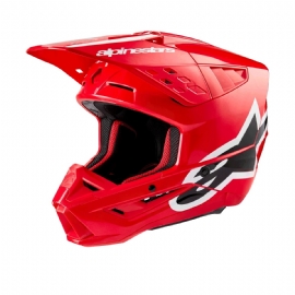 CAPACETE ALPINESTARS SM5 CORP VERMELHO GLOSS