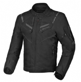 JAQUETA SHIVER RACE TOURING PRETO CINZA FEMININA IMPERMEAVEL