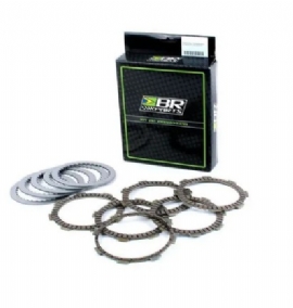 DISCOS EMBREAGEM WRF250 01/13 YZF250 01/07 GASGAS EC250F 10/13 EC300F 13 C/ SEPARADORES BR PARTS