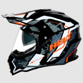 CAPACETE HELT CROSS VISION GLASS RIDE