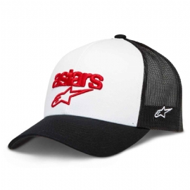 BONE ALPINESTARS PEDIGREE BRANCO PRETO