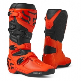 BOTA FOX COMP LARANJA