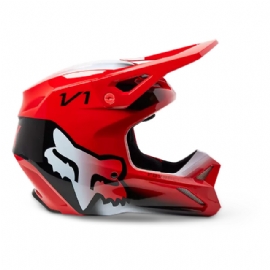 CAPACETE FOX V1 TOXSYK VERMELHO