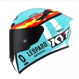 CAPACETE KYT TT COURSE JAUME MASIA LEOPARD