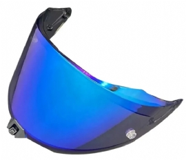 VISEIRA CAPACETE KYT R2R IRIDIUM RAINBOW