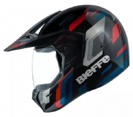 CAPACETE BIEFFE 3 SPORT HORIZON PRETO VERMELHO