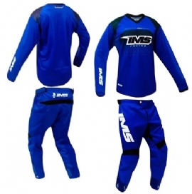 KIT CALCA CAMISA IMS MX 24 TOTAL AZUL