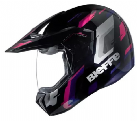 CAPACETE BIEFFE 3 SPORT HORIZON PRETO ROSA
