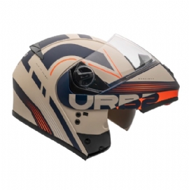 CAPACETE PEELS U RB2 CLUB DESERT FOSCO ORANGE