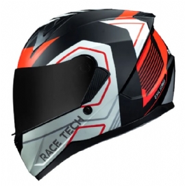 CAPACETE RACE TECH SECTOR EXILIO BLACK ORANGE