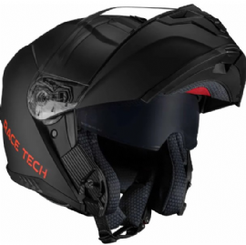 CAPACETE RACE TECH SIGNAL MONOCOLOR MATTE BLACK