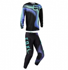 KIT CALCA CAMISA FOX 180 TOXSYK PRETO