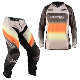 KIT CALCA CAMISA MATTOS RACING CREATION BEGE