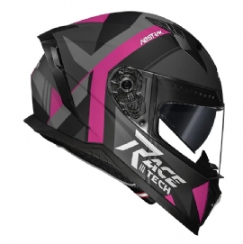 CAPACETE RACE TECH VOLT ABSTRAK MATTE BLACK PINK