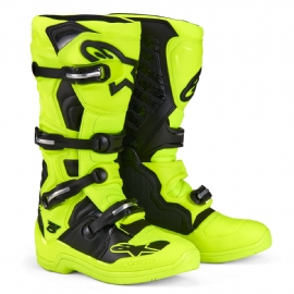 BOTA ALPINESTARS TECH 5 AMARELO FLUO PRETO