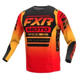 CAMISA FXR RACING REVO COMP MX TEQUILA SUNRISE XLT
