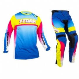 KIT CALCA CAMISA STORM GREAT LINE AZUL