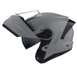 CAPACETE NORISK FORCE II MONOCOLOR NARDO GREY