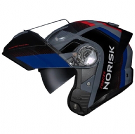 CAPACETE NORISK FORCE II KORE BLACK BLUE