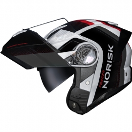 CAPACETE NORISK FORCE II KORE SILVER