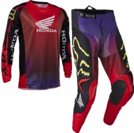 KIT CALCA CAMISA FOX 180 HONDA MULTICOLOR