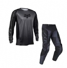 KIT CALCA CAMISA FOX 180 LEED CINZA