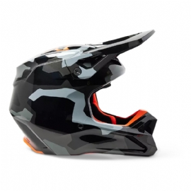 CAPACETE FOX V1 BNKR CINZA
