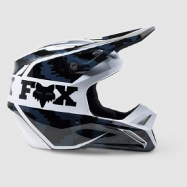 CAPACETE FOX V1 NUKLR PRETO