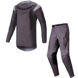 KIT CALCA CAMISA ALPINESTARS FLUID 25 HAUL AREIA MARROM