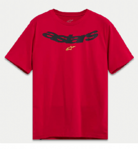 CAMISETA ALPINESTARS ELLIPTIC VERMELHO