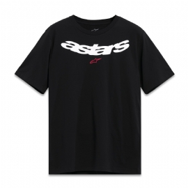 CAMISETA ALPINESTARS ELLIPTIC PRETO
