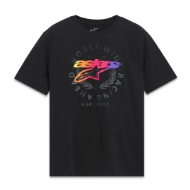 CAMISETA ALPINESTARS OVERLAY PRETO