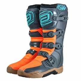 BOTA ASW IMAGE ENDURO CINZA LARANJA ACQUA