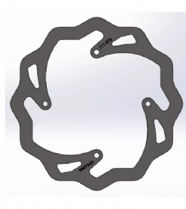 DISCO FREIO TRASEIRO KTM 250 / 350 FREERIDE PARTS57