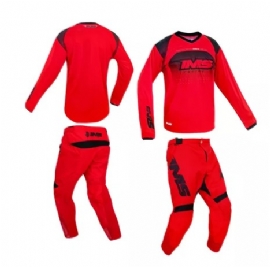KIT CALCA CAMISA IMS MX 24 TOTAL VERMELHO