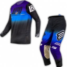 KIT CALCA CAMISA ASW CONCEPT FUTURE 25 PRETO AZUL ROXO